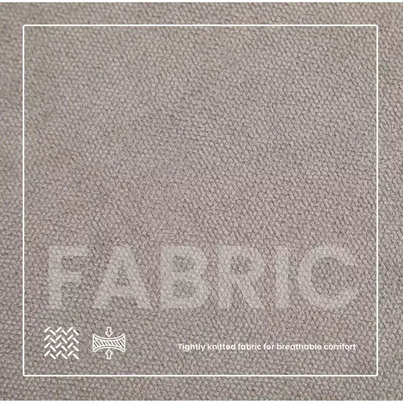 Canapé d'angle Hyleory en tissu respirant doux au design chaleureux et épuré