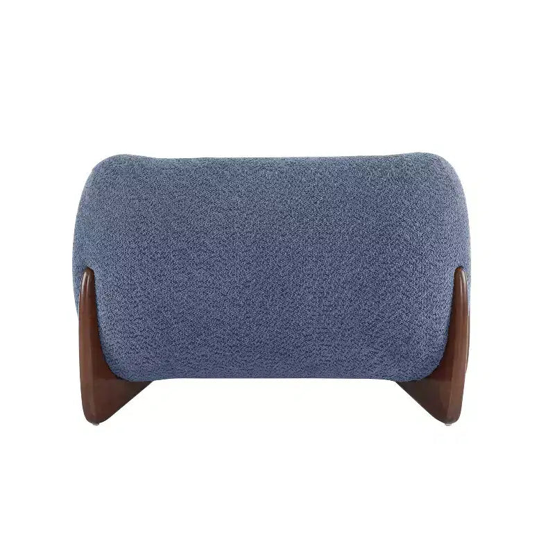 Fauteuil club Christopher Knight Home Raymond en bouclé et bois de bouleau