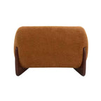 Fauteuil club Christopher Knight Home Raymond en bouclé et bois de bouleau