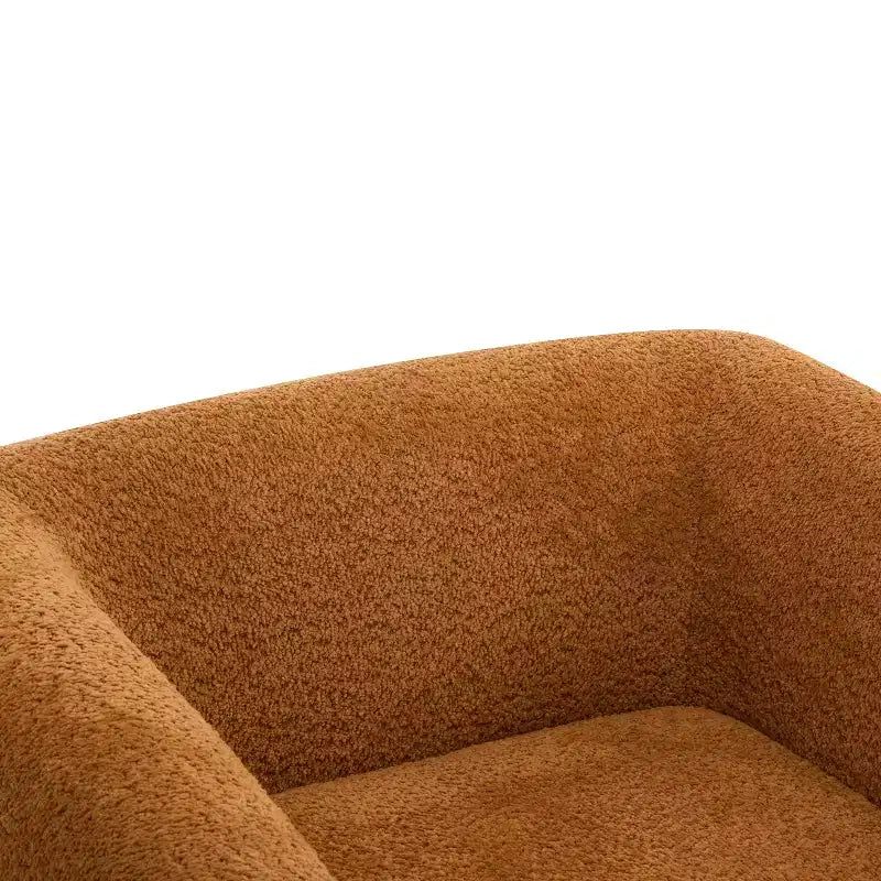 Fauteuil club Christopher Knight Home Raymond en bouclé et bois de bouleau