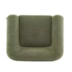 Fauteuil club Christopher Knight Home Raymond en bouclé et bois de bouleau