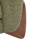 Fauteuil club Christopher Knight Home Raymond en bouclé et bois de bouleau