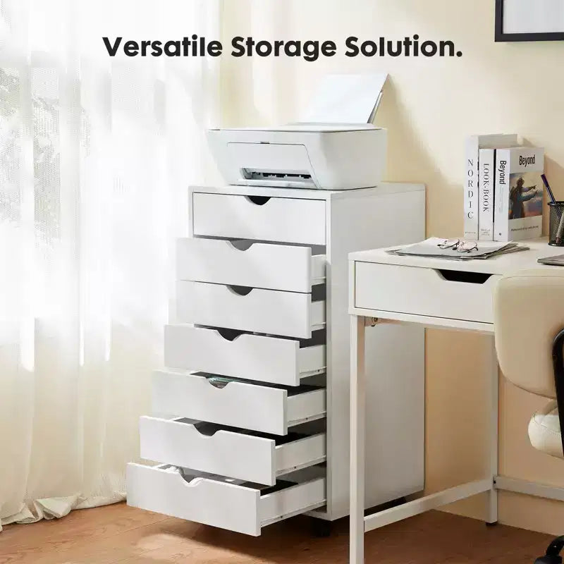 Commodes mobiles de rangement à roulettes, tiroirs de rangement pour bureau, chambre, maison