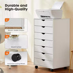 Commodes mobiles de rangement à roulettes, tiroirs de rangement pour bureau, chambre, maison