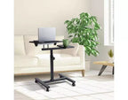 Chariot de bureau mobile inclinable Seville Classics 26 avec tapis de souris