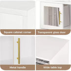 Organisateur de rangement Heynemo Cube avec porte en acrylique, bibliothèque empilable, système de rangement modulaire Cubby, étagère d'affichage en bois pour placard