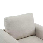 Christopher Knight Home Torrie, fauteuil d'appoint moderne en hévéa rembourré (lot de 2)