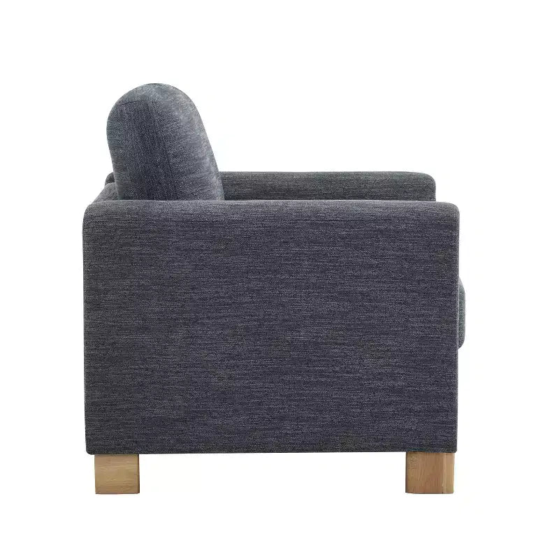 Christopher Knight Home Torrie, fauteuil d'appoint moderne en hévéa rembourré (lot de 2)