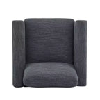 Christopher Knight Home Torrie, fauteuil d'appoint moderne en hévéa rembourré (lot de 2)