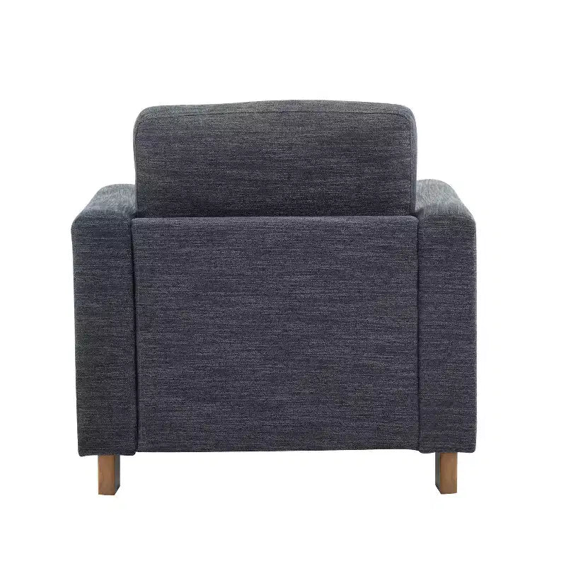 Christopher Knight Home Torrie, fauteuil d'appoint moderne en hévéa rembourré (lot de 2)