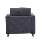 Christopher Knight Home Torrie, fauteuil d'appoint moderne en hévéa rembourré (lot de 2)