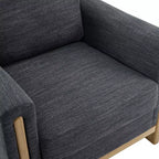 Christopher Knight Home Torrie, fauteuil d'appoint moderne en hévéa rembourré (lot de 2)