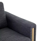 Christopher Knight Home Torrie, fauteuil d'appoint moderne en hévéa rembourré (lot de 2)