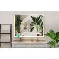 48x36 LED Bathroom Vanity Mirror: Wall Mounted, Adjustable Lighting, Anti-Fog, Touch Switch
