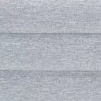 Ensemble de chambre à coucher 4 pièces Baxton Studio Cadmus moderne en tissu gris clair capitonné