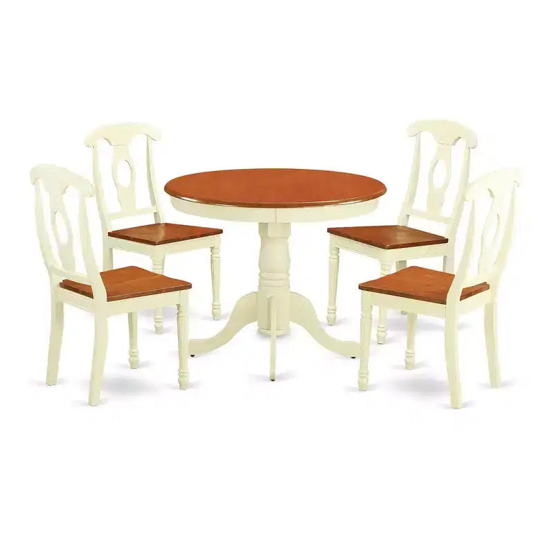 Ensemble de cuisine pour 4 personnes - Table de cuisine et 4 chaises de salle à manger
