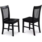 Ensemble petite table de cuisine - Table de cuisine ronde et 2 chaises