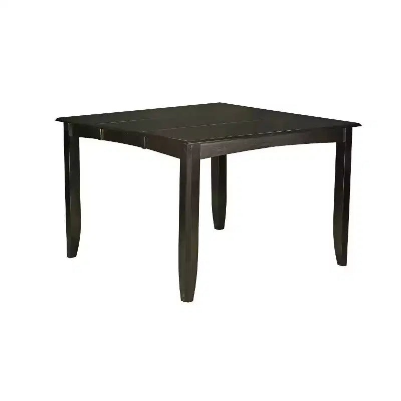 FAT-CAP-T Fairwinds Gathering Counter Height Dining Square Table With Butterfly Leaf Cappuccino