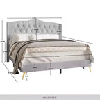 Lit plateforme deux places ChaletPosh