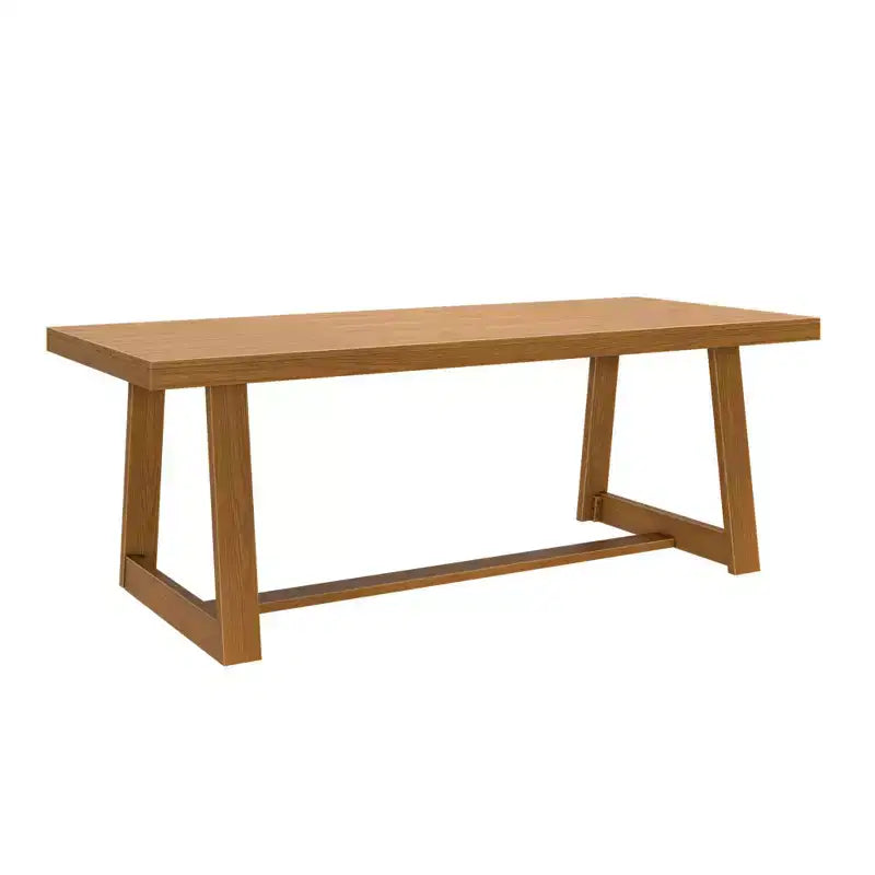 Table de salle à manger Plank+Beam 84 pour 8 personnes, en bois massif, style ferme classique