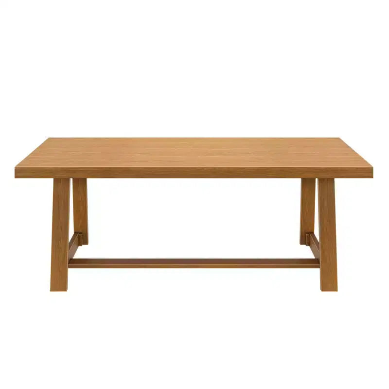 Table de salle à manger Plank+Beam 84 pour 8 personnes, en bois massif, style ferme classique