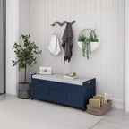 Banc de chambre AndMakers de 43,5 po avec 3 portes