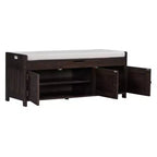 Banc de chambre AndMakers de 43,5 po avec 3 portes