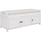 Banc de chambre AndMakers de 43,5 po avec 3 portes