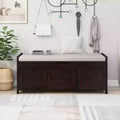 Banc de chambre AndMakers de 43,5 po avec 3 portes