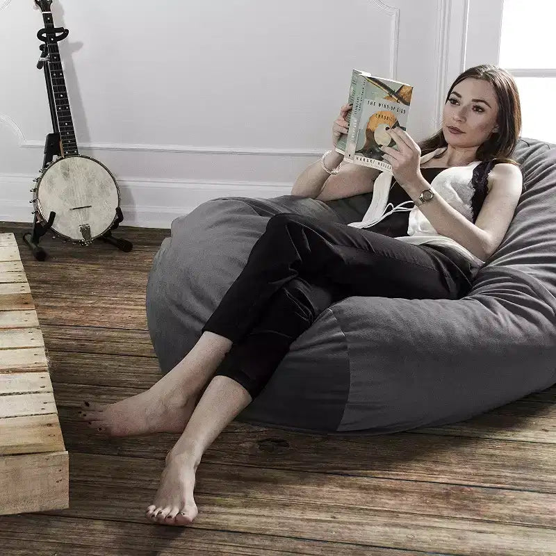 Jaxx Sofa Saxx Pouf géant de 120 cm