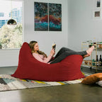 Jaxx Pillow Saxx 1,68 m - Grand coussin de sol et pouf de relaxation