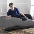Jaxx Pillow Saxx 1,68 m - Grand coussin de sol et pouf de relaxation