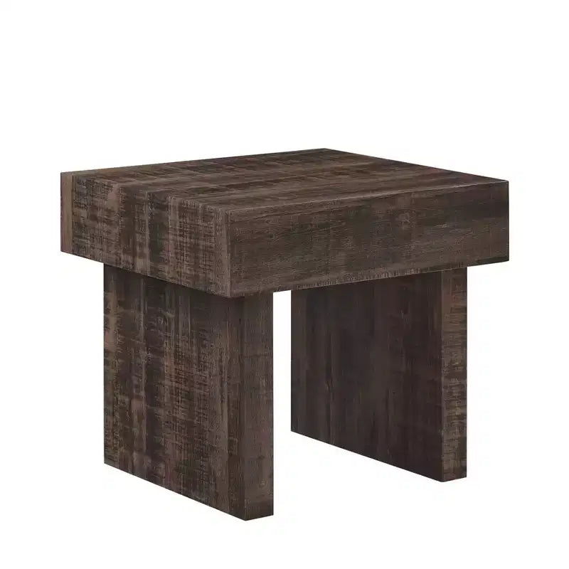 Table d'appoint moderne Roundhill Furniture Athens