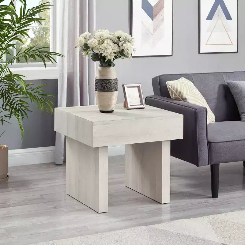 Table d'appoint moderne Roundhill Furniture Athens