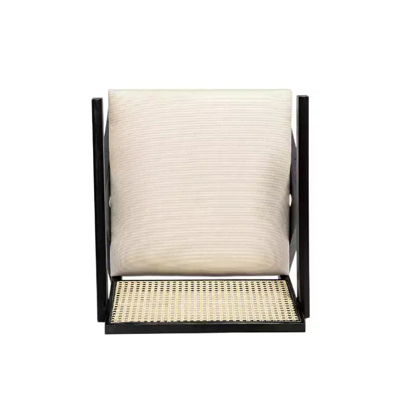 Christopher Knight Home Chaises de salle à manger avec accoudoirs en bois d'hévéa et cannage Randall (Lot de 2)