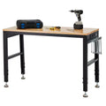 Adjustable Workbench , 2000 lbs Load Capacity, Height Adjustable 29.5-38.4, Ideal Heavy-Duty Garage Worktable for Home, Office & Workshop