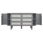 Lit Escamotable Whisen Full avec Rangement Caché et Design Tressé Moderne