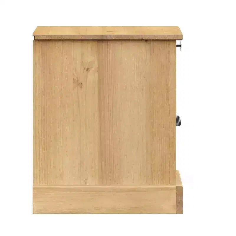vidaXL Table de chevet Table d'appoint Rangement Bois de pin massif
