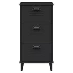 vidaXL Table de chevet Meuble d'appoint de chambre à coucher Pin massif
