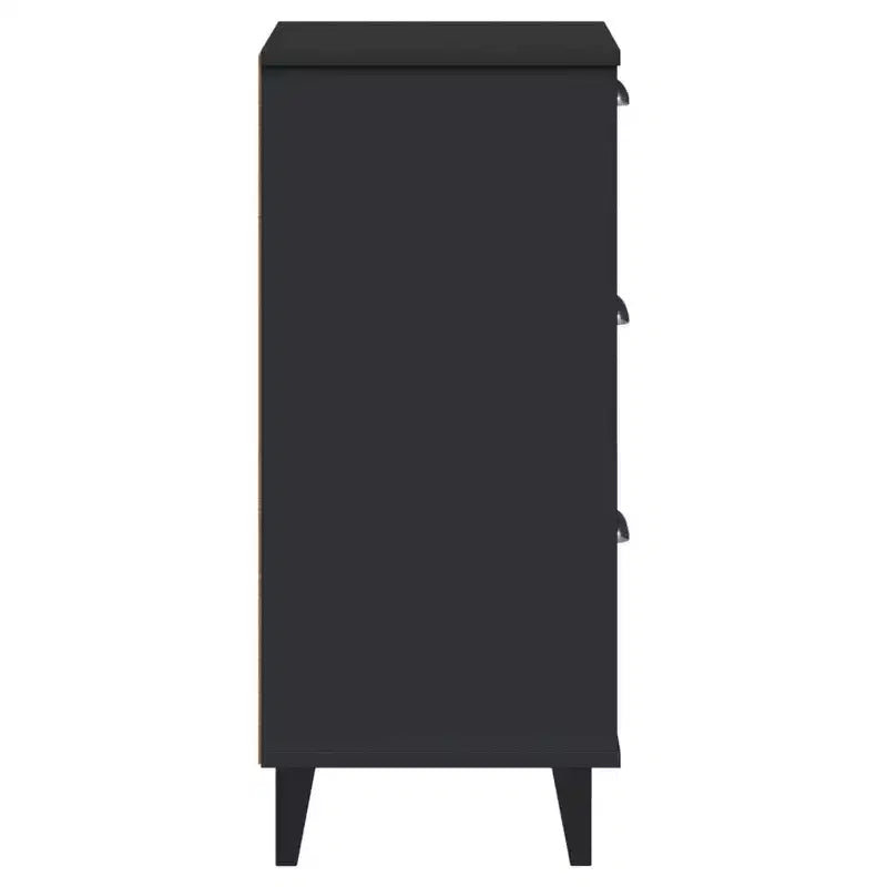 vidaXL Table de chevet Meuble d'appoint de chambre à coucher Pin massif