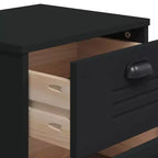 vidaXL Table de chevet Meuble d'appoint de chambre à coucher Pin massif
