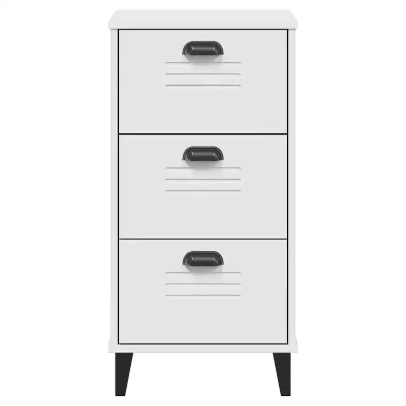 vidaXL Table de chevet Meuble d'appoint de chambre à coucher Pin massif