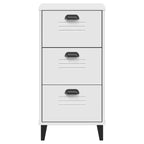 vidaXL Table de chevet Meuble d'appoint de chambre à coucher Pin massif
