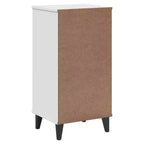 vidaXL Table de chevet Meuble d'appoint de chambre à coucher Pin massif