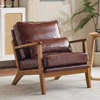 Fauteuil de salon individuel rembourré Karl Home Fauteuil d'appoint