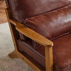 Fauteuil de salon individuel rembourré Karl Home Fauteuil d'appoint