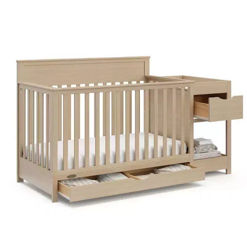 Lit de bébé et table à langer convertibles Graco Shiloh