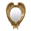 22 x 16 Inch Golden Wing Decorative Wall Mirror