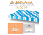 Matelas en mousse à mémoire de forme Gel Queen 14 pouces, fermeté moyenne, matelas pour soulagement de la pression et sommeil frais certifié CertiPUR-US