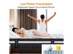 Matelas en mousse à mémoire de forme Gel Queen 14 pouces, fermeté moyenne, matelas pour soulagement de la pression et sommeil frais certifié CertiPUR-US